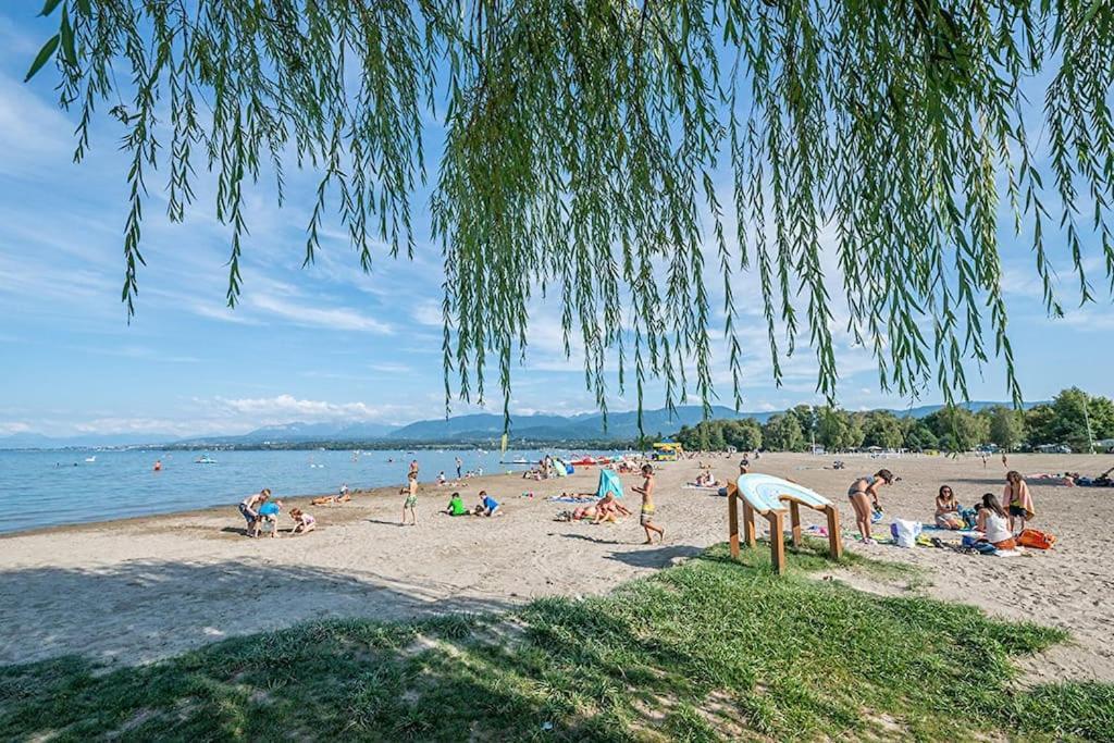 Villa Moderne, A 2 Pas Du Lac Leman Sciez Eksteriør billede